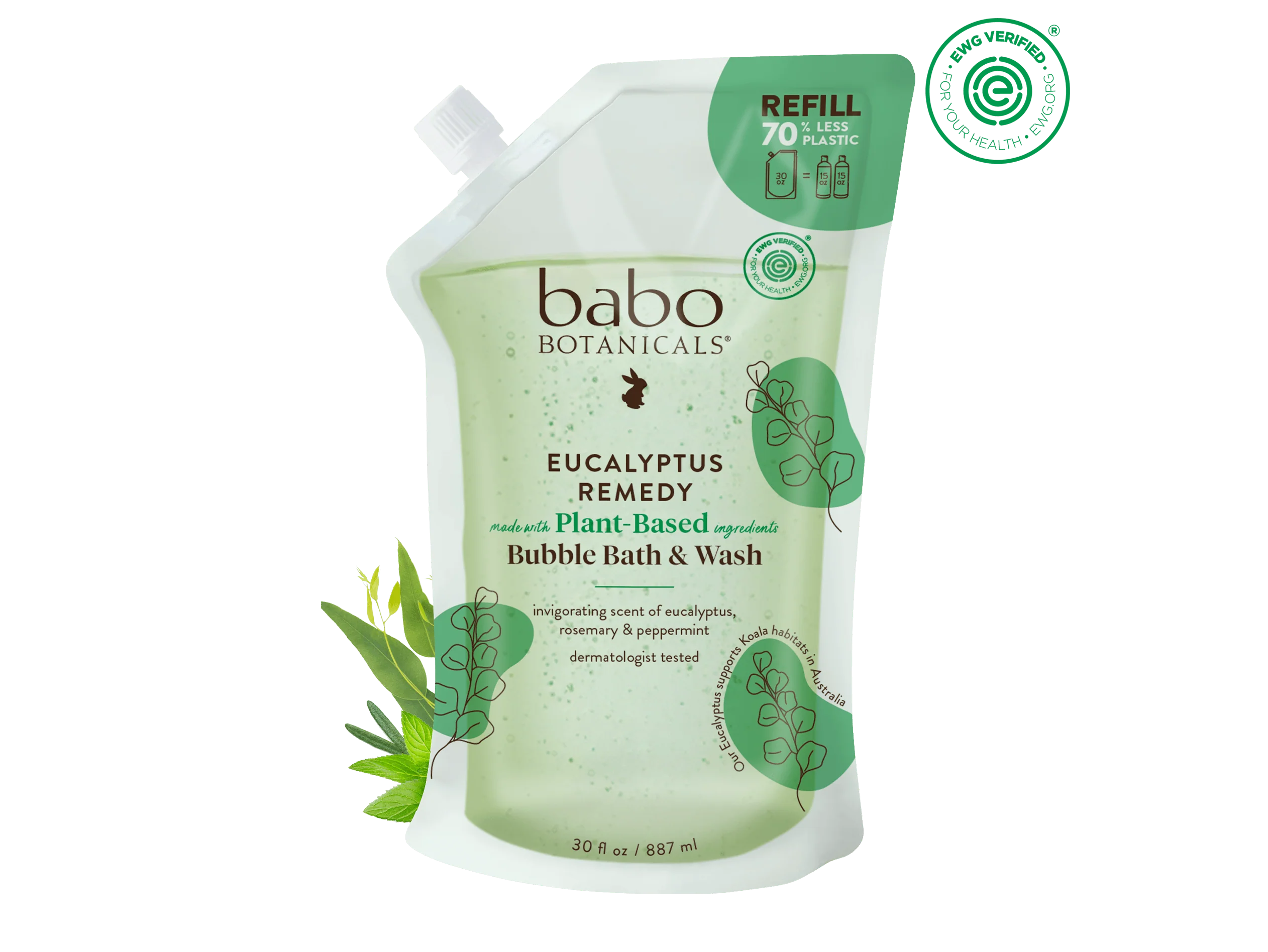 Eucalyptus Body Wash & Bubble Bath - Image 10
