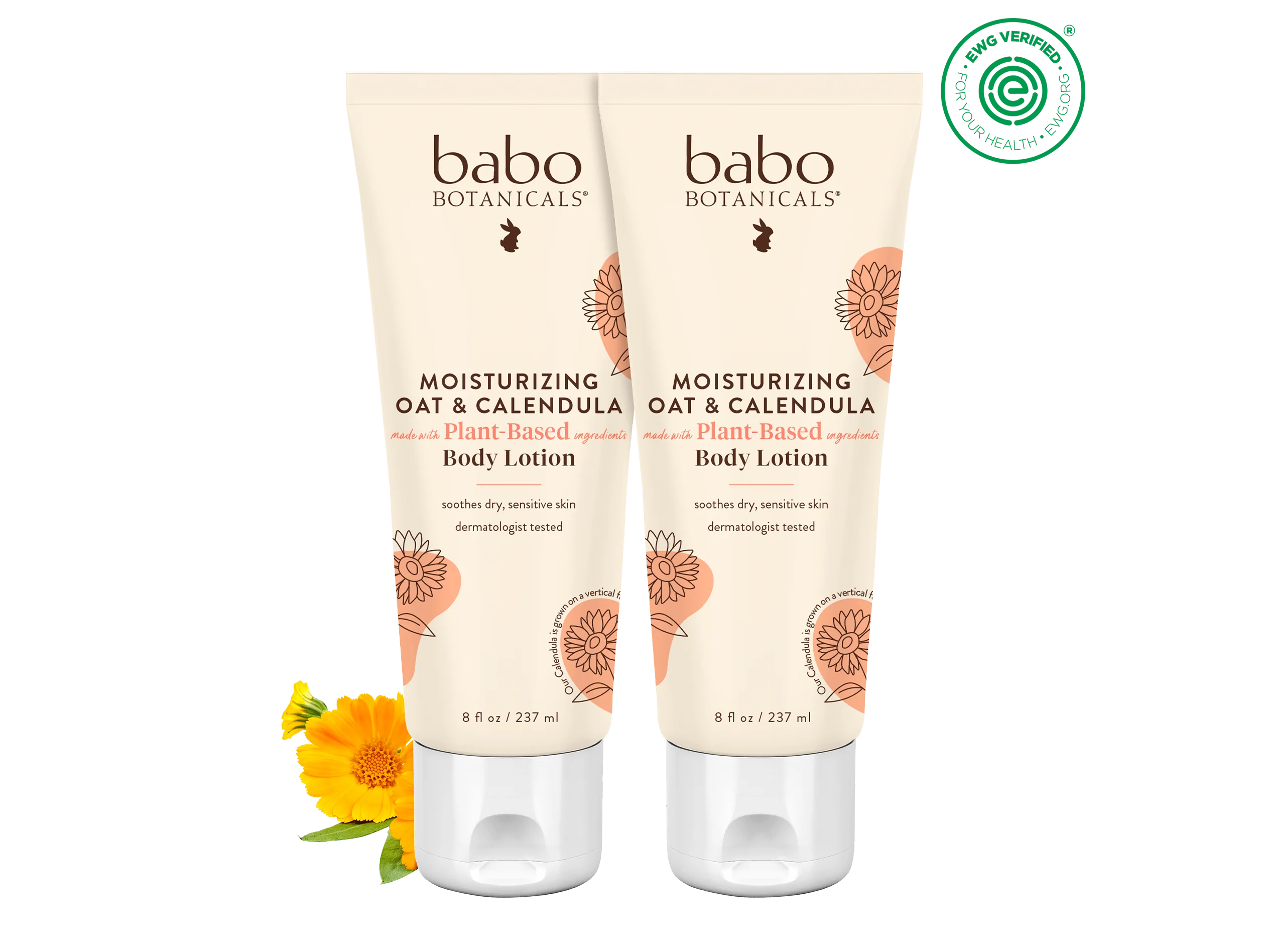Moisturizing Oat & Calendula Body Lotion Duo