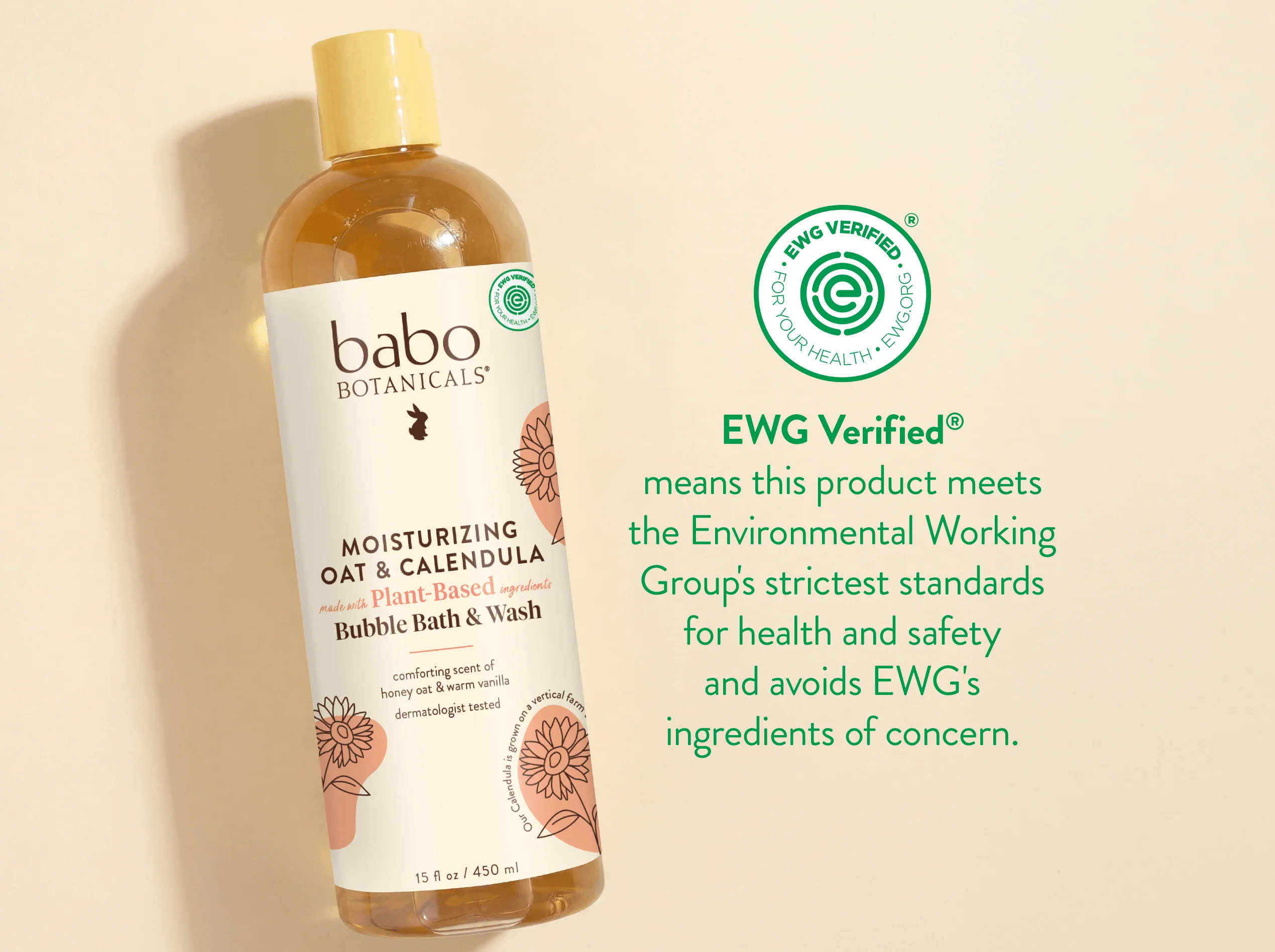 Moisturizing Oat & Calendula Bubble Bath & Wash - Image 4
