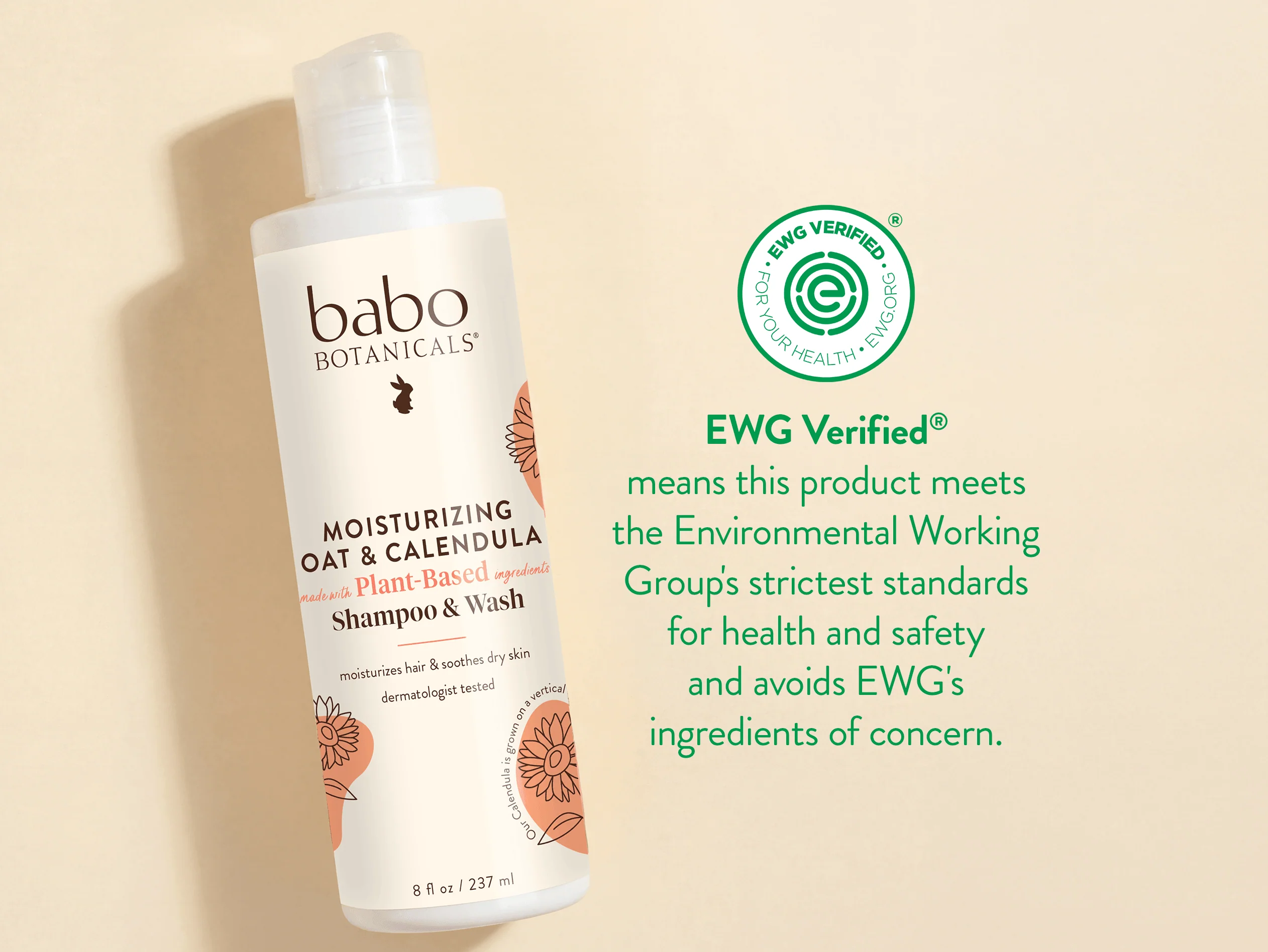 Moisturizing Oat & Calendula Shampoo & Wash - Image 4