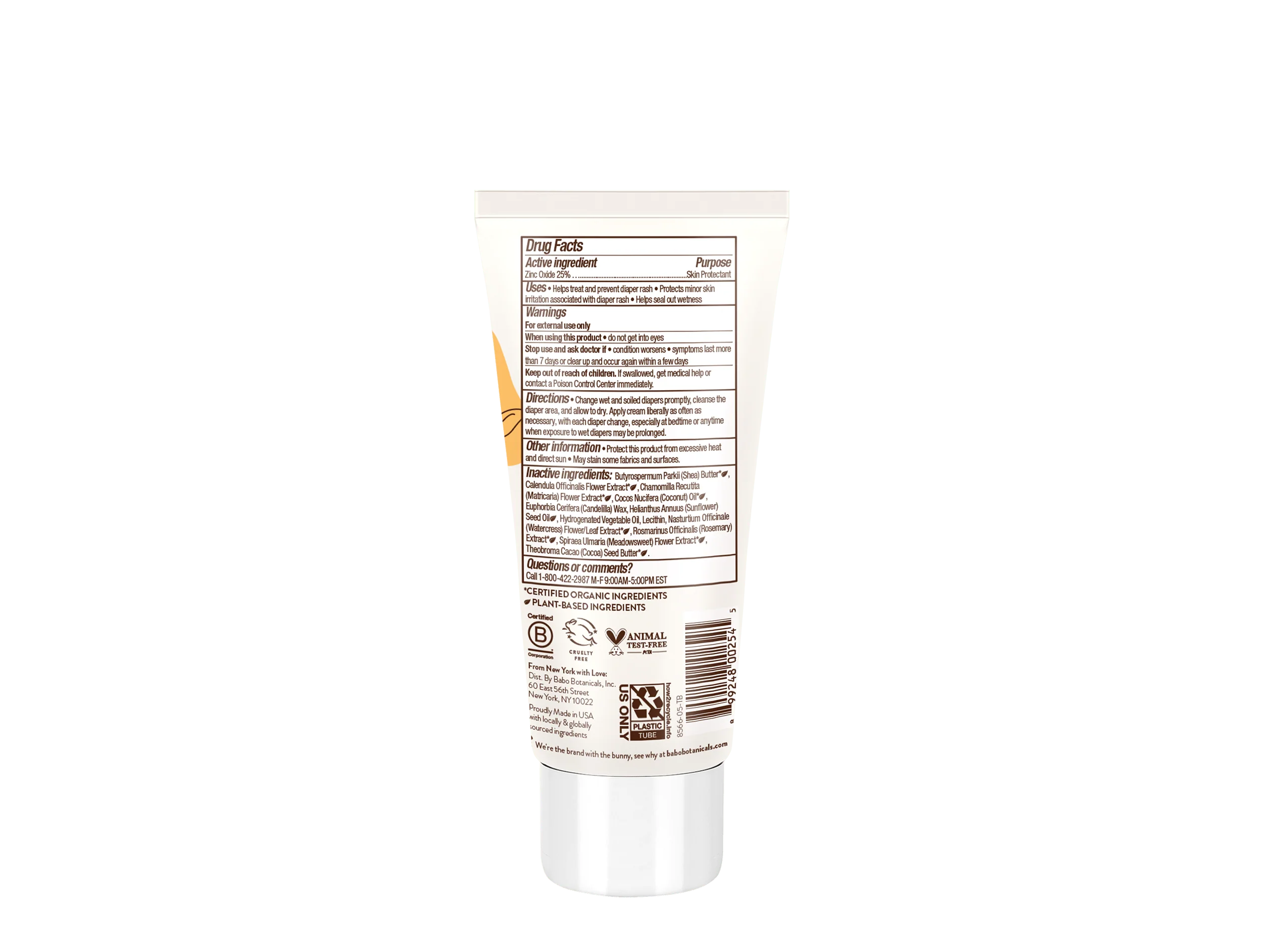 Sensitive Baby Zinc Diaper Rash Cream - Image 3