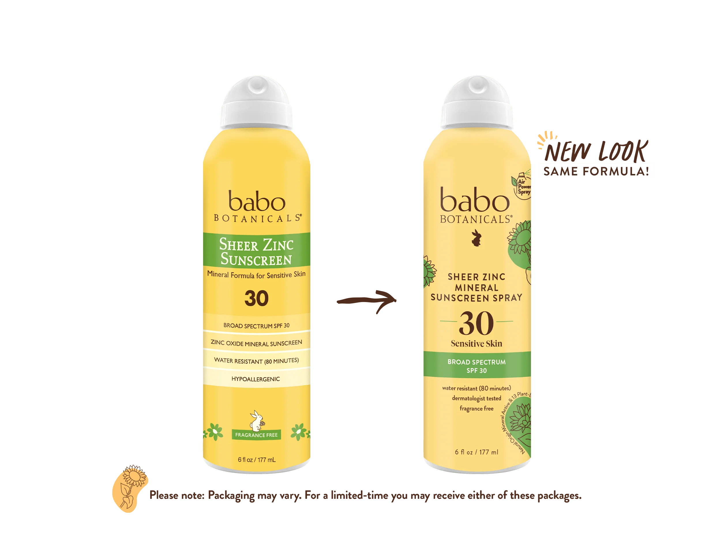 Sheer Zinc Mineral Sunscreen Spray SPF30 Duo - Image 2